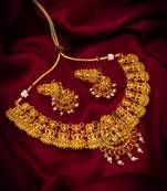 temple deity necklace set