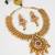 antique gold beaded necklace set