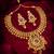 antique gold beaded necklace set
