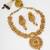 classic gold beaded necklace set