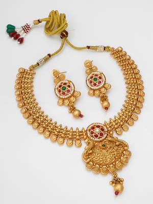 antique pendant necklace set 1