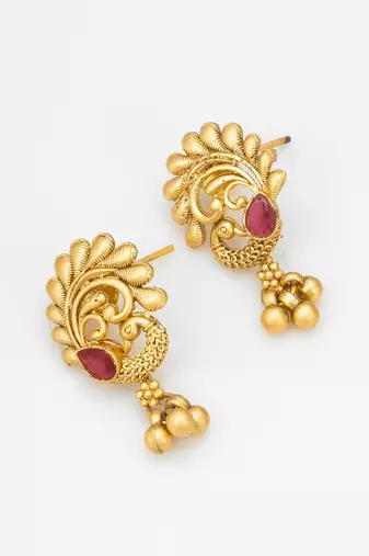 temple design gold tone set