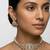 Dual tone finish polki choker set