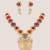 Multicolor stones kundan long necklace set