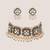 Green stones kundan choker set