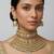 Royal gold kundan bridal choker set