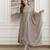 cream vichitra silk blend sequins embroidered kurta set with dupatta