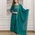 mint green vichitra silk blend sequins embroidered kurta set with dupatta
