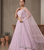 Elegant Lavender Mirror Work Lehenga Choli for Women with Soft Net Dupatta