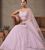 Elegant Lavender Mirror Work Lehenga Choli for Women with Soft Net Dupatta