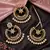 Pearl Kundan Embellished Dangler Earrings Maang Tikka 
