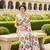 White Multicolor Printed Designer Saree for Women