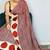 Multicolor japan devsena satin saree japan satin digital print blouse