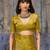 golden pure satin handloom weaving saree with blouse