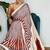 Multicolor japan devsena satin saree japan satin digital print blouse
