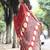 Red japan devsena satin saree japan satin digital print blouse