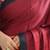 Maroon japan devsena satin saree japan satin digital print blouse