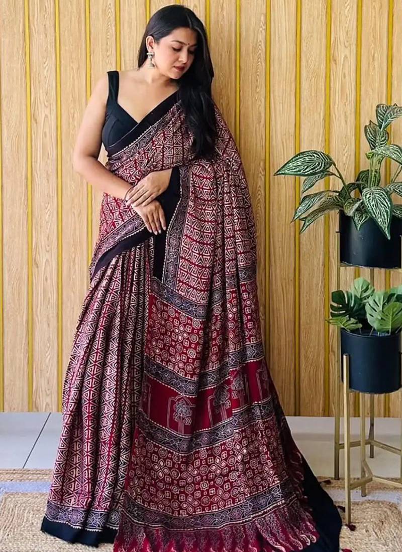 Multicolor japan devsena satin saree japan satin digital print blouse