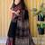 Multicolor japan devsena satin saree japan satin digital print blouse