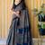 Multicolor japan devsena satin saree japan satin digital print blouse
