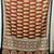 Brown japan satin saree with digital print blouse