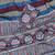 Multicolor japan satin saree with digital print blouse