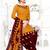 Mustrad crepe printed unstitched dress material