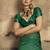 dark green weaving silk blend saree