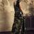 black weaving silk blend saree