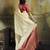 cream weaving faux tussar silk blend saree