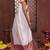cream banarasi silk jacquard saree for women