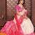 Pink banarasi silk jacquard saree for women