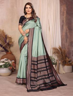 pista banarasi silk jacquard saree for women 1