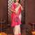 Pink banarasi silk jacquard saree for women