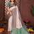 Beige banarasi silk jacquard saree for women