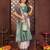 Beige banarasi silk jacquard saree for women