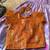 Festive wear lavender dola silk zari and thread weaving gown with orange koti