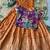Festive wear dola silk zari and thread weaving gown with position print koti