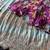 Designer tissue silk embroidered work gown with koti for kids