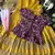 Designer tissue silk embroidered work gown with koti for kids