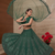 Women’s Elegant Emerald Green Sequins Embroidered Lehenga Choli Set with Net Dupatta