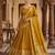 New South Indian  Silk Checked Half Saree Lehenga Choli with Zari Border