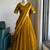 New South Indian  Silk Checked Half Saree Lehenga Choli with Zari Border