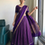 New South Indian  Silk Checked Half Saree Lehenga Choli with Zari Border
