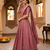 New South Indian  Silk Checked Half Saree Lehenga Choli with Zari Border