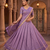 New South Indian  Silk Checked Half Saree Lehenga Choli with Zari Border