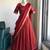 New South Indian  Silk Checked Half Saree Lehenga Choli with Zari Border