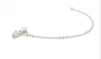 Silver Tone Payal, Anklets 2
