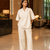 Black cotton co-ord set for women