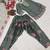 grey satin kurta set